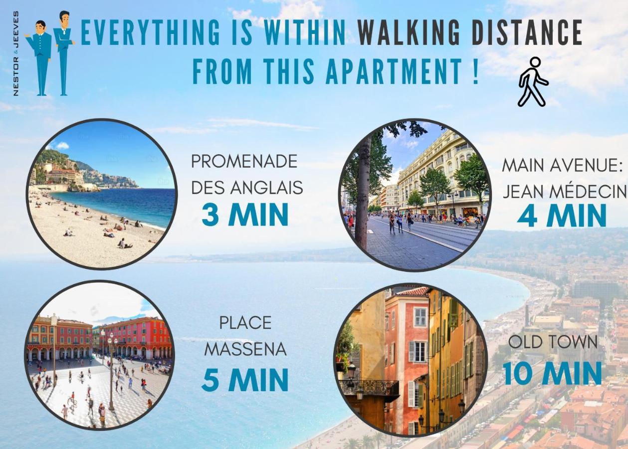 Apartment Nestor&jeeves - Coeur Riviera - Center - Near Nizza